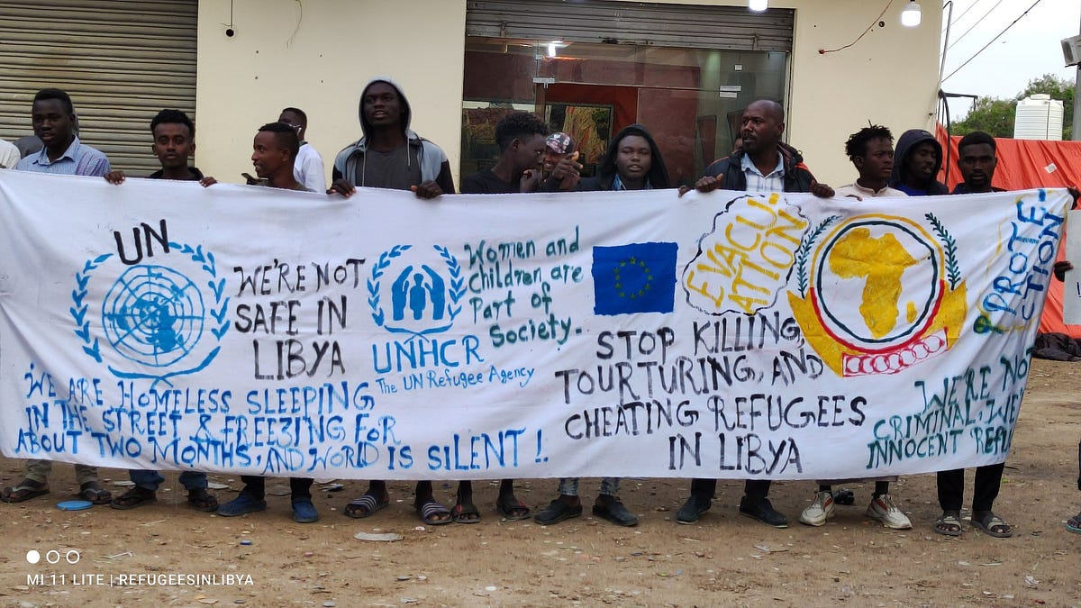 EVACUATE, l’appello di Refugees in Libya La Libia Non è un Paese Sicuro